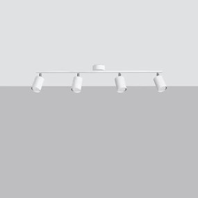 Sollux SL.1227 - Faretto LEMMI 4xGU10/10W/230V bianco