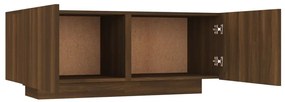 Mobile TV Rovere Marrone 100x35x40 cm in Legno Multistrato