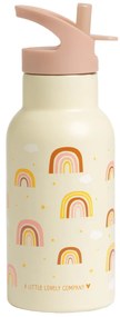 A Little Lovely Company - borraccia in acciaio inox, 350 ml - arcobaleno