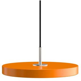 UMAGE - Asteria Plus Lampada a Sospensione Mini Nuance Arancione/Acciaio Top