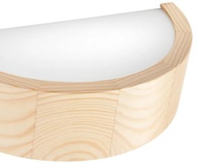 Applique NATURAL 1xE27/60W/230V pino