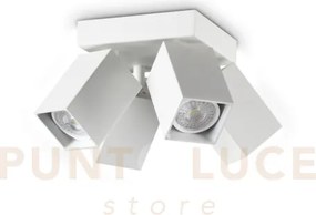 Dynamite faretto bianco orientabile 4 luci attacco gu10 lampadina i...