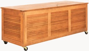 Cassapanca da giardino in legno di eucalipto Viktorien
