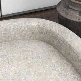 Cuccia per Cani di Taglia Grande Divano con Cuscino Sfoderabile 98x67x25 cm Grigio...