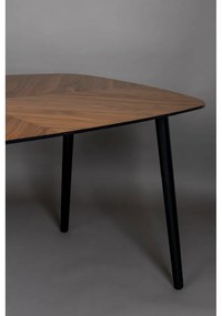 Tavolo da pranzo con piano in noce 90x165 cm Clover - Dutchbone