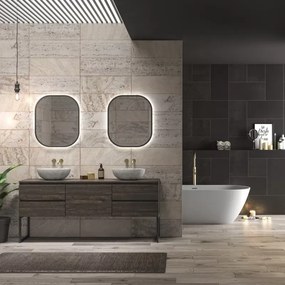 Mobile bagno a terra 180 cm con 5 cassetti SP-180P5 - KAMALU