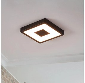 Eglo 900283 - LED Plafoniera da esterno IPHIAS LED/17W/230V IP44 nero