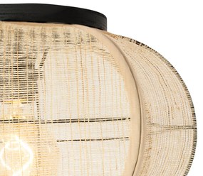 Lampada da soffitto orientale marrone - Rob