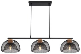 Globo 15393-3 - Lampadario a sospensione con filo VITIANO 3xE14/40W/230V