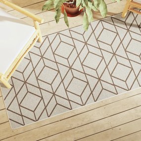 Tappeto A Pelo Corto Multicolore 80x300 Cm Interni/esterni /