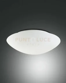 Pandora plafoniera bianca 1 luce attacco e27 d.36cm  con sensore di...