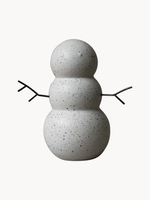 Oggetto decorativo natalizio in ceramica Snowman