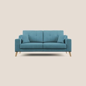 Danish divano moderno in tessuto morbido impermeabile T02 azzurro 166 cm
