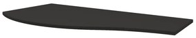 Top per lavabo Vague BADEN HAUS L 103 x H 1.6 x P 51 cm grafite mdf, dx