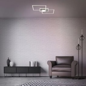 Brilo - Lampadario a plafone LED dimmerabile FRAME 2xLED/20W/230V 2700-6500 + +TC