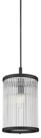 Zuma Line P0528-01F-P7AC - Lampadario a sospensione con filo SERGIO 1xE14/60W/230V nero