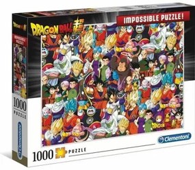 Puzzle Clementoni Impossible - Dragon Ball 39489 69 x 50 cm 1000 Pezzi