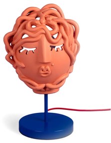 Seletti - Medusa Mask Lampada da Tavolo Terracotta Seletti