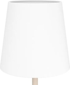 Eglo 901128 - Lampada da tavolo FIORANA 1xE14/40W/230V crema/bianca