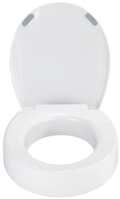 WENKO 25005100-Sedile WC SECURA 37x44 cm bianco/grigio