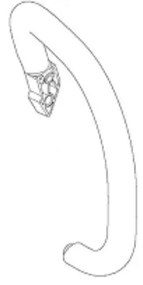 Impugnatura Tubolare 577063501 Originale Husqvarna