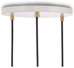 Apparecchio a sospensione dimmerabile in colore bianco-naturale ø 25 cm - tala