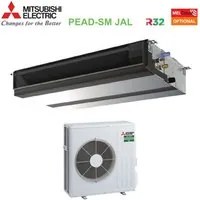 Climatizzatore Condizionatore Mitsubishi Electric Canalizzato Canalizzabile Inverter Media Prevalenza 24000 Btu PEAD-SM71JAL + SUZ-SM71VA Monofase R-32 Wi-Fi Optional