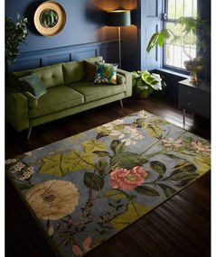 Tappeto azzurro 200x290 cm Passiflora - Asiatic Carpets
