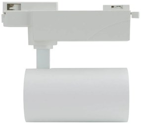 Faro LED 20W Monofase 60° 120lm/W CRI92 no Flickering - BRIDGELUX LED Colore Bianco Freddo 6.000K