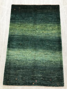 Loribaft Tappeto persiano 140 x 90 Verde (Iran) Annodato A Mano