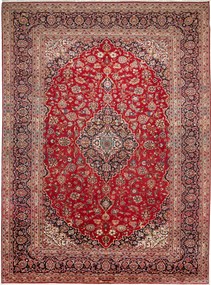 Kashan Tappeto persiano 250x350 Rosso (Iran) Annodato A Mano