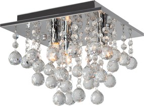Lampada Di Cristallo Da Soffitto Plafoniere APP404-4C