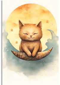 Stampa su tela – Gatto sognante