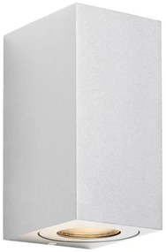 Nordlux - Lampada da parete per esterni CANTO 2xGU10/28W/230V IP44 bianca