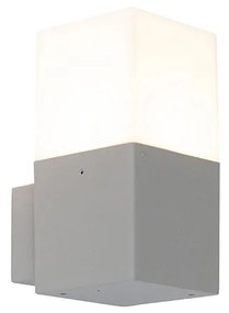 Lampada da parete per esterni moderna grigia IP44 - Denmark