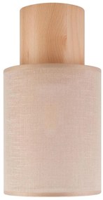 Plafoniera ARI 1xE27/60W/230V d. 16 cm beige