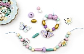 Perline di legno - Farfalla