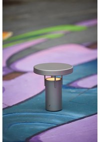 Lampada da tavolo dimmerabile a LED grigio chiaro (altezza 20 cm) BringMe - Hübsch