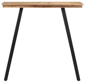 Tavolo da bar 110x55x105 cm in legno massello di teak