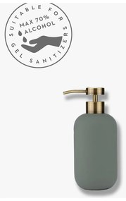 Dispenser di sapone in ceramica verde 200 ml Lotus - Mette Ditmer Denmark