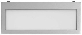 Applique Flute Design - E27 Grigio per Esterni IP65