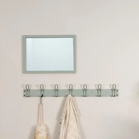 Attaccapanni da parete verde polveroso in metallo 100 cm Miles – Spinder Design
