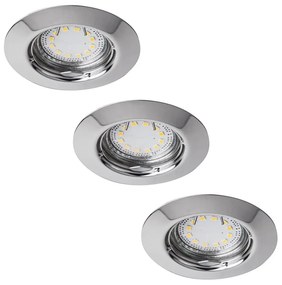 Rabalux 1047 - SET 3xLED Lampada da incasso LITE 3xGU10-LED/3W/230V