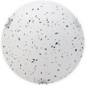 Plafoniera moderno Terrazzo Ø 50 cm bianco IP20, 3XE27