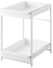 Ripiano aggiuntivo bianco in metallo 30x42 cm Tower – YAMAZAKI