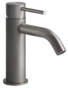 Miscelatore lavabo monocomando senza scarico Steel brushed 239 Flessa 54002 Gessi