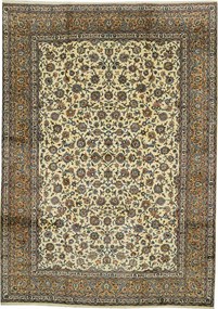 Kashan Tappeto persiano 420x300 Marrone (Iran) Annodato A Mano