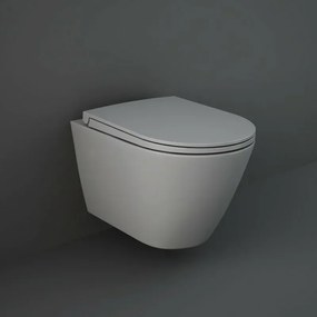 Copriwater originale serie Feeling grigio opaco chiusura soft-close