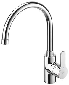 Roca A5A8409C00 - Miscelatore lavabo L20 32,5 cm cromo lucido
