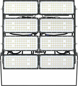 Faro Modulare LED 1.600W IP66 167lm/W Dimmerabile DALI - INVENTRONICS Colore Bianco Naturale 4.000K